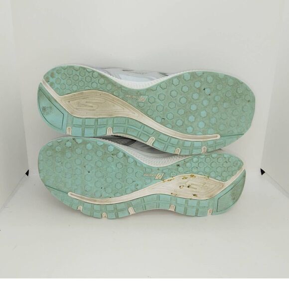 Skechers GoRun Consistent Womens Pre-owned Gray/Blue Running Sneakers - sz. 9 - Picture 5 of 6